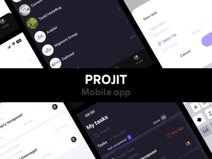 pixi studio - Projit task manager